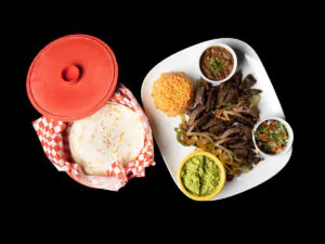 Beef Fajitas Plate